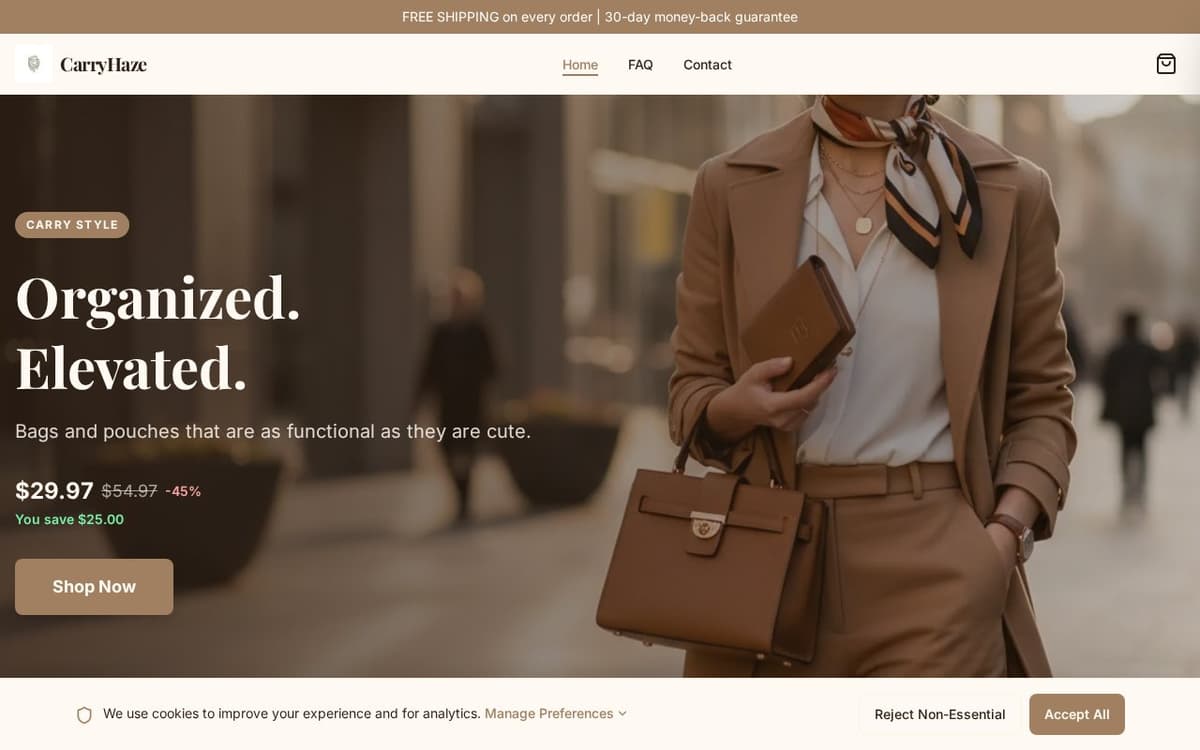 CarryHaze store screenshot