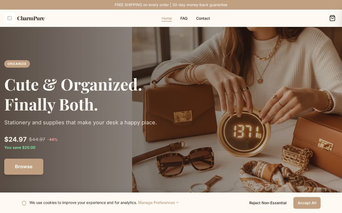 CharmPure store screenshot