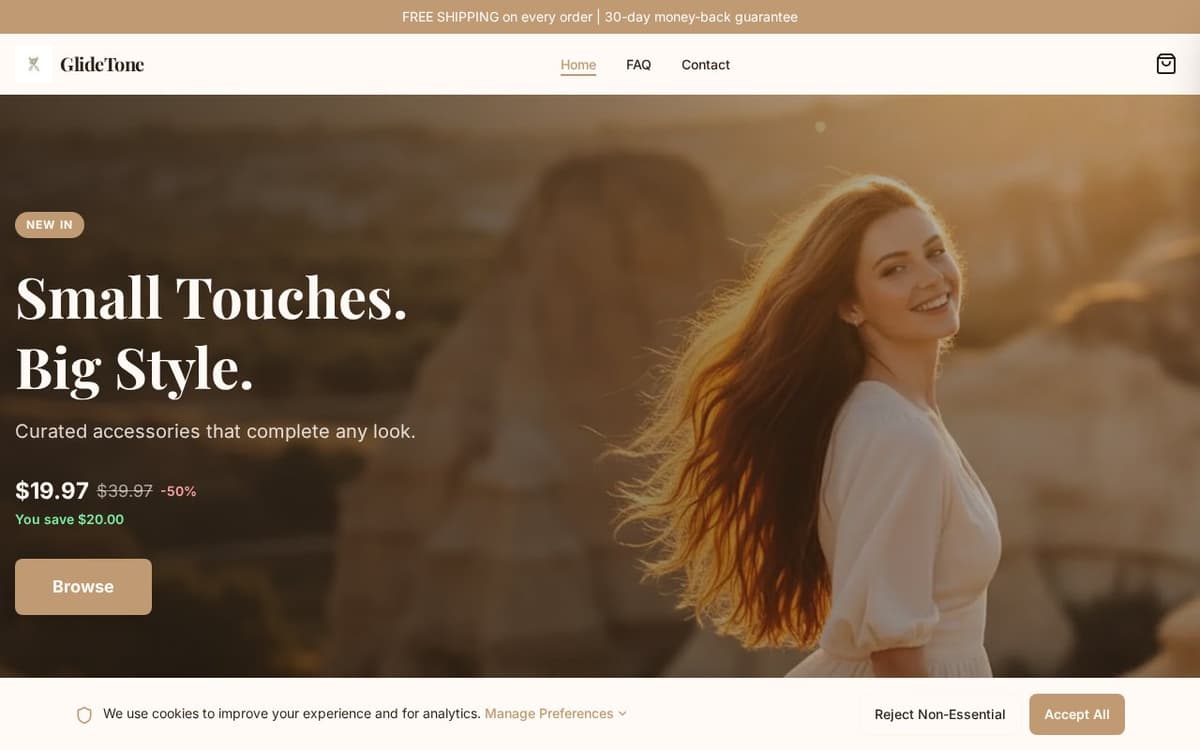 GlideTone store screenshot